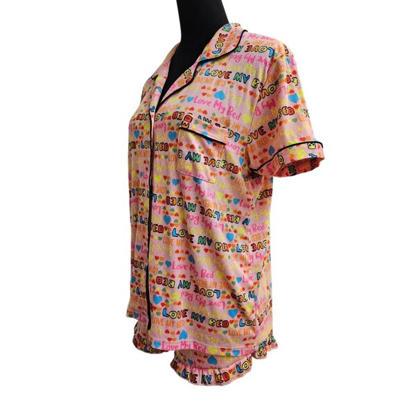 Pink Multi pajama set- NWOT-Size Large - Picture 8 of 16